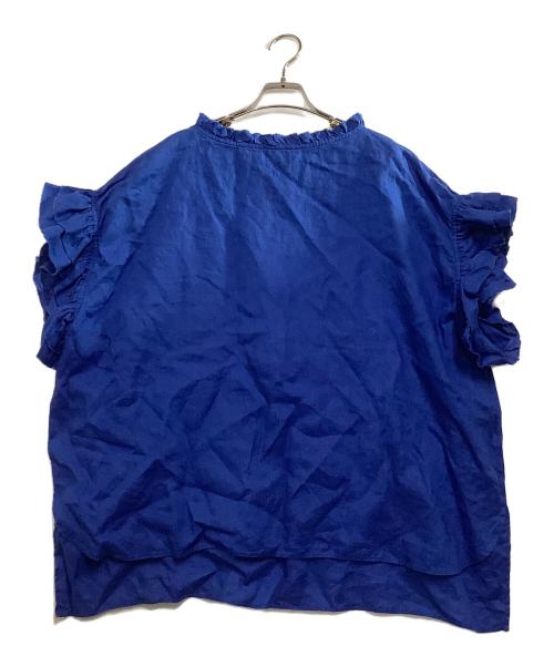 house of lotus（ハウスオブロータス）HOUSE OF LOTUS (ハウスオブロータス) ノースリーブブラウス ブルー サイズ:Mの古着・服飾アイテム