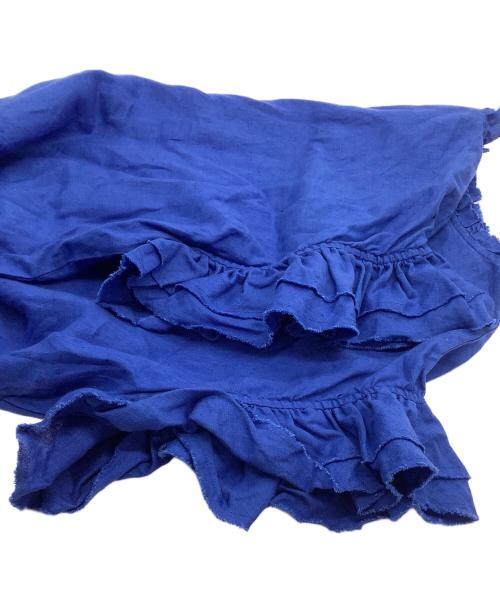 house of lotus（ハウスオブロータス）HOUSE OF LOTUS (ハウスオブロータス) ノースリーブブラウス ブルー サイズ:Mの古着・服飾アイテム