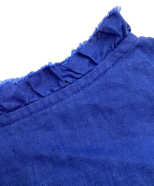 house of lotus（ハウスオブロータス）HOUSE OF LOTUS (ハウスオブロータス) ノースリーブブラウス ブルー サイズ:Mの古着・服飾アイテム