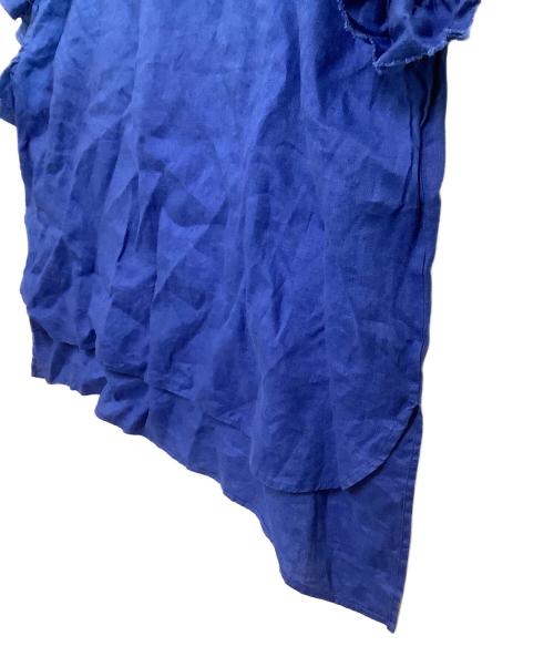 house of lotus（ハウスオブロータス）HOUSE OF LOTUS (ハウスオブロータス) ノースリーブブラウス ブルー サイズ:Mの古着・服飾アイテム