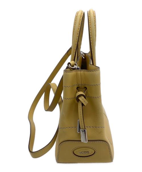 TOD'S（トッズ）TOD'S (トッズ) 2WAYバッグ イエローの古着・服飾アイテム