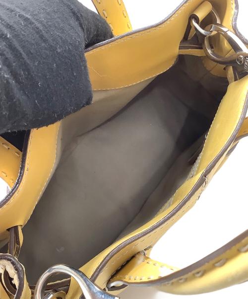 TOD'S（トッズ）TOD'S (トッズ) 2WAYバッグ イエローの古着・服飾アイテム