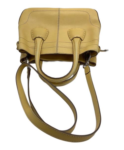 TOD'S（トッズ）TOD'S (トッズ) 2WAYバッグ イエローの古着・服飾アイテム