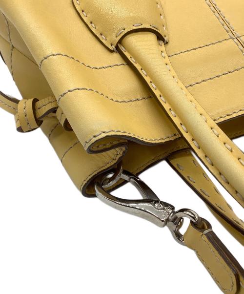TOD'S（トッズ）TOD'S (トッズ) 2WAYバッグ イエローの古着・服飾アイテム