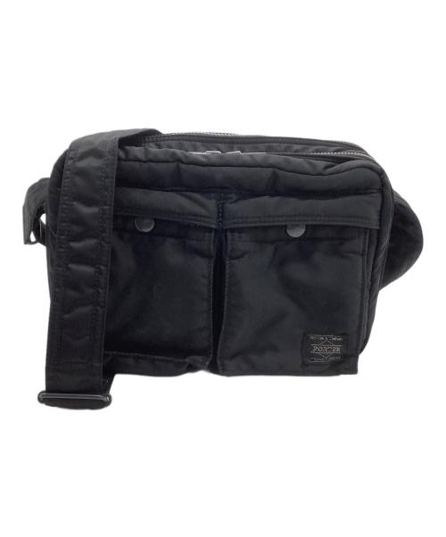 PORTER（ポーター）PORTER (ポーター) ショルダーバッグ　タンカー ブラックの古着・服飾アイテム
