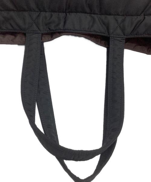 PORTER（ポーター）PORTER (ポーター) ナイロントートバッグ　クリーム ブラックの古着・服飾アイテム