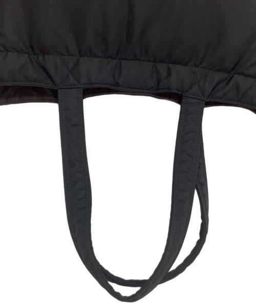 PORTER（ポーター）PORTER (ポーター) ナイロントートバッグ　クリーム ブラックの古着・服飾アイテム