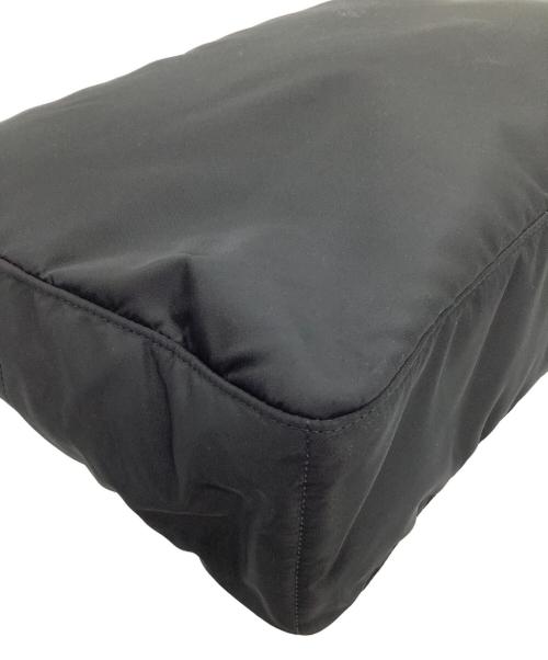 PORTER（ポーター）PORTER (ポーター) ナイロントートバッグ　クリーム ブラックの古着・服飾アイテム