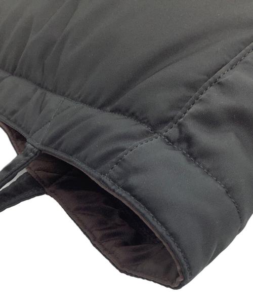 PORTER（ポーター）PORTER (ポーター) ナイロントートバッグ　クリーム ブラックの古着・服飾アイテム