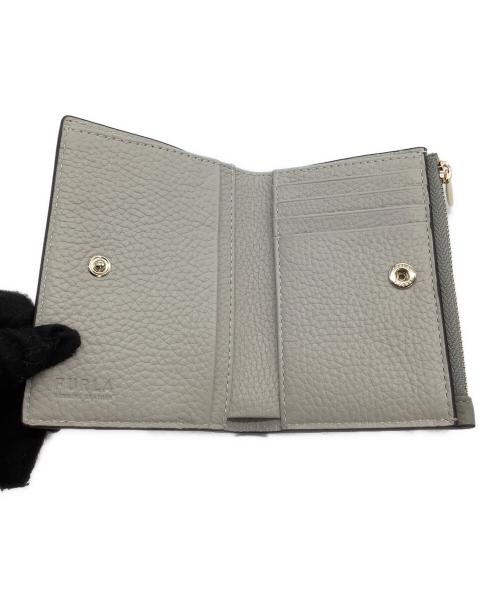 FURLA（フルラ）FURLA (フルラ) 2つ折り財布 ダフネ グレーの古着・服飾アイテム
