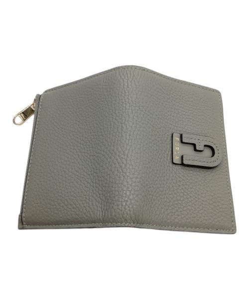 FURLA（フルラ）FURLA (フルラ) 2つ折り財布 ダフネ グレーの古着・服飾アイテム
