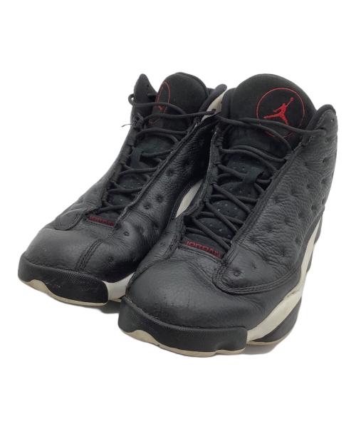 NIKE（ナイキ）NIKE (ナイキ) ハイカットスニーカー　AIR JORDAN 13 RETRO ブラック サイズ:29の古着・服飾アイテム