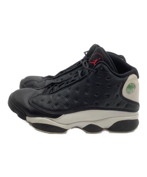 NIKE（ナイキ）NIKE (ナイキ) ハイカットスニーカー　AIR JORDAN 13 RETRO ブラック サイズ:29の古着・服飾アイテム