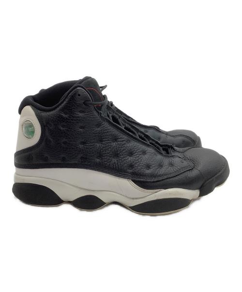 NIKE（ナイキ）NIKE (ナイキ) ハイカットスニーカー　AIR JORDAN 13 RETRO ブラック サイズ:29の古着・服飾アイテム