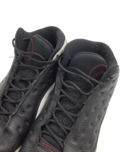 NIKE（ナイキ）NIKE (ナイキ) ハイカットスニーカー　AIR JORDAN 13 RETRO ブラック サイズ:29の古着・服飾アイテム