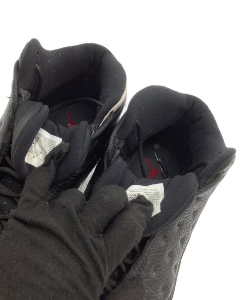 NIKE（ナイキ）NIKE (ナイキ) ハイカットスニーカー　AIR JORDAN 13 RETRO ブラック サイズ:29の古着・服飾アイテム