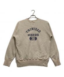 WAREHOUSE（ウエアハウス）の古着「クルーネックスウェット　TRINIDAD」｜ベージュ