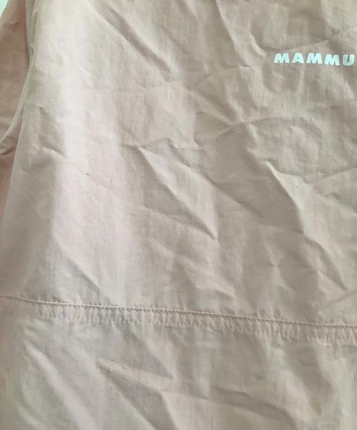 MAMMUT（マムート）MAMMUT (マムート) ウインドブレーカー　	ハイキング ウィンドブレーカー ピンク サイズ:Mの古着・服飾アイテム
