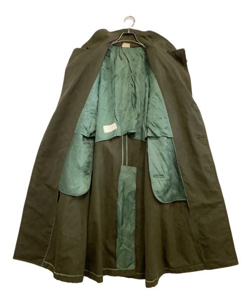 ミリタリー（ミリタリー）ミリタリー (ミリタリー) チェスターコート　OVER COAT MAN'S WOOL SERGE グリーン サイズ:表記なしの古着・服飾アイテム