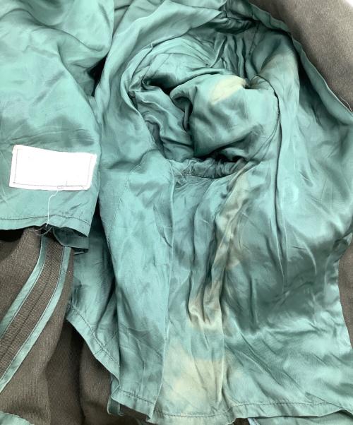 ミリタリー（ミリタリー）ミリタリー (ミリタリー) チェスターコート　OVER COAT MAN'S WOOL SERGE グリーン サイズ:表記なしの古着・服飾アイテム