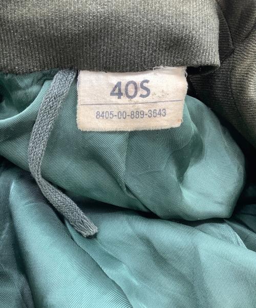 ミリタリー（ミリタリー）ミリタリー (ミリタリー) チェスターコート　OVER COAT MAN'S WOOL SERGE グリーン サイズ:表記なしの古着・服飾アイテム