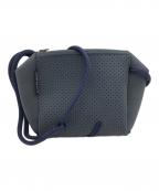 STATE OF ESCAPEステイトオブエスケープ）の古着「ショルダーバッグ　フェスティバルミニ」｜グレー×ネイビー