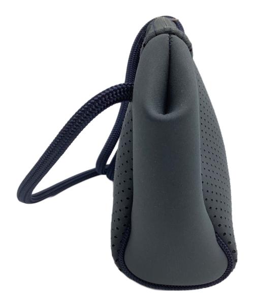 STATE OF ESCAPE（ステイトオブエスケープ）STATE OF ESCAPE (ステイトオブエスケープ) ショルダーバッグ　フェスティバルミニ グレー×ネイビーの古着・服飾アイテム