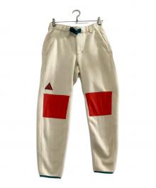 NIKE ACG（ナイキエーシージー）の古着「フリースパンツ」｜アイボリー