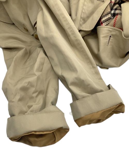 Burberry's（バーバリー）Burberry's (バーバリー) ライナー付トレンチコート　裏地ノバチェック　C-TK83 ベージュ サイズ: 11ARの古着・服飾アイテム