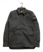 REV'ITレブイット）の古着「シャツジャケット OVERSHIRT TRACER」｜ブラック