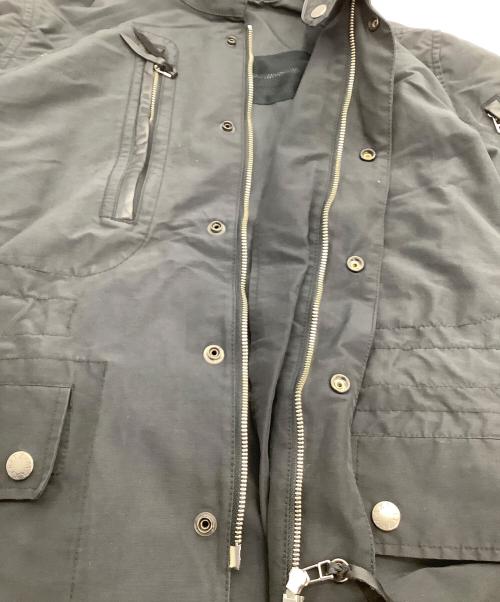 Max Fritz（マックスフリッツ(9)）Max Fritz (マックスフリッツ(9)) スタンドカラージャケット ブラック サイズ:46の古着・服飾アイテム