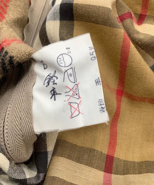 Burberry's（バーバリー）Burberry's (バーバリー) ライナー付ステンカラーコート　C-TK83　裏地ノバチェック　 ベージュ サイズ:Sの古着・服飾アイテム