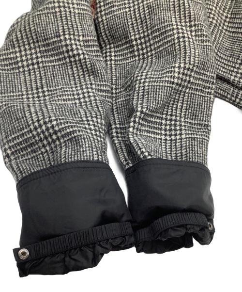 Barbour（バブアー）Barbour (バブアー) ジップジャケット　BEAUFORT　グレンチェック 裏地ペイズリー ブラック×ホワイト サイズ:38の古着・服飾アイテム