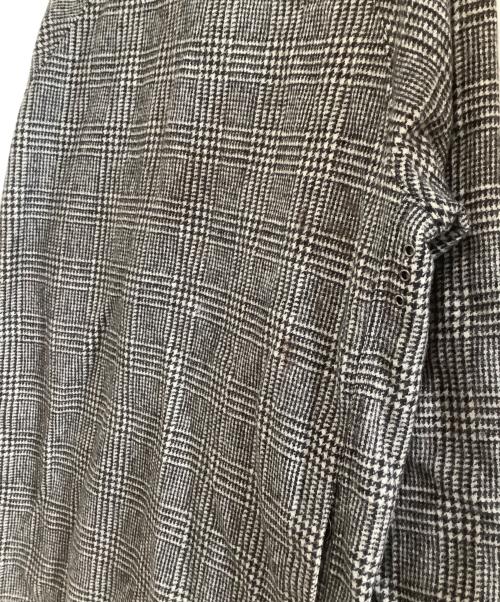 Barbour（バブアー）Barbour (バブアー) ジップジャケット　BEAUFORT　グレンチェック 裏地ペイズリー ブラック×ホワイト サイズ:38の古着・服飾アイテム