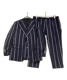 GABRIELE PASINI（ガブリエレパジーニ）の古着「セットアップ ストライプ」｜ネイビー×ホワイト