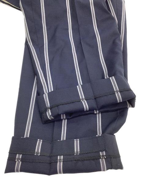 GABRIELE PASINI（ガブリエレパジーニ）GABRIELE PASINI (ガブリエレパジーニ) セットアップ ストライプ ネイビー×ホワイト サイズ:52の古着・服飾アイテム