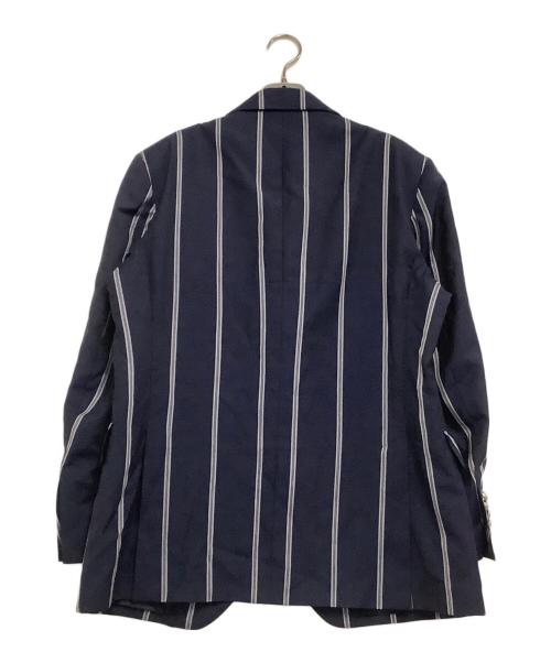 GABRIELE PASINI（ガブリエレパジーニ）GABRIELE PASINI (ガブリエレパジーニ) セットアップ ストライプ ネイビー×ホワイト サイズ:52の古着・服飾アイテム