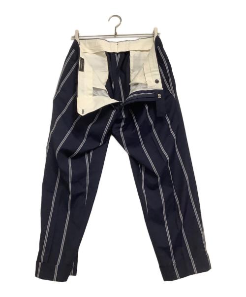 GABRIELE PASINI（ガブリエレパジーニ）GABRIELE PASINI (ガブリエレパジーニ) セットアップ ストライプ ネイビー×ホワイト サイズ:52の古着・服飾アイテム