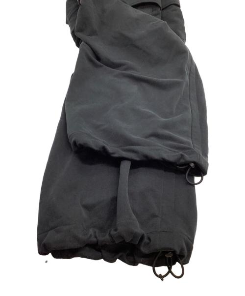 KANEMASA PHIL.（カネマサフィル）KANEMASA PHIL. (カネマサフィル) カーゴパンツ　28G Cupro Over Cargo Pants　25AW ブラック サイズ:Mの古着・服飾アイテム