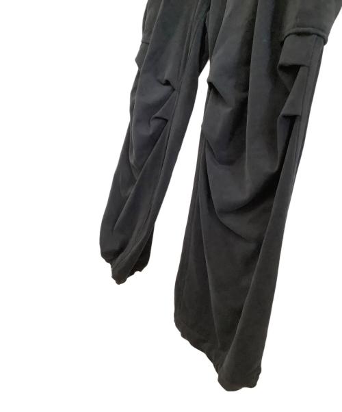 KANEMASA PHIL.（カネマサフィル）KANEMASA PHIL. (カネマサフィル) カーゴパンツ　28G Cupro Over Cargo Pants　25AW ブラック サイズ:Mの古着・服飾アイテム