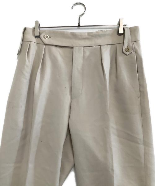 Tangent（タンジェント）Tangent (タンジェント) パンツ　HENRY / ヘンリー TAN02° ウールツイル ベージュ サイズ:50の古着・服飾アイテム