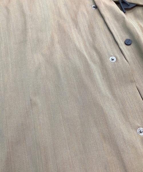 SEASE（シーズ）SEASE (シーズ) シャツジャケット ブラウン サイズ:Mの古着・服飾アイテム