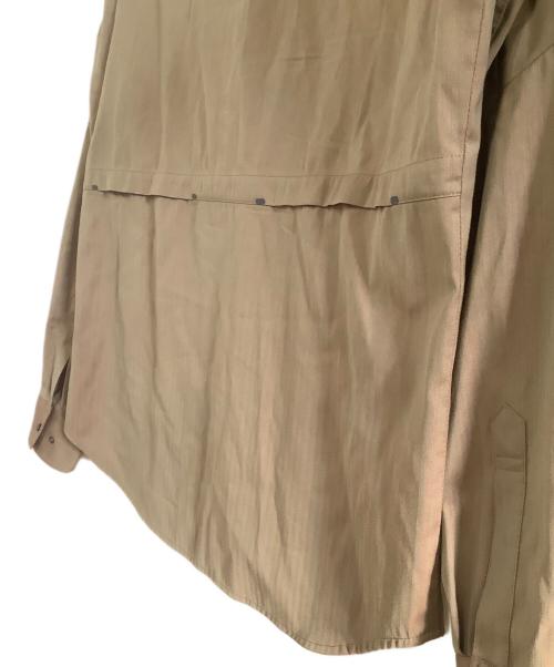 SEASE（シーズ）SEASE (シーズ) シャツジャケット ブラウン サイズ:Mの古着・服飾アイテム