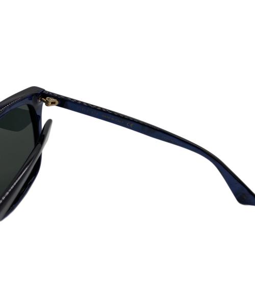 GUCCI（グッチ）GUCCI (グッチ) サングラス GG0022S ブルーの古着・服飾アイテム