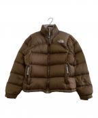 THE NORTH FACEザ ノース フェイス）の古着「ヌプシダウンジャケット」｜ブラウン