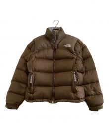 THE NORTH FACE（ザ ノース フェイス）の古着「ヌプシダウンジャケット」｜ブラウン