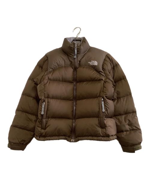 THE NORTH FACE（ザ ノース フェイス）THE NORTH FACE (ザ ノース フェイス) ヌプシダウンジャケット ブラウン サイズ:XSの古着・服飾アイテム