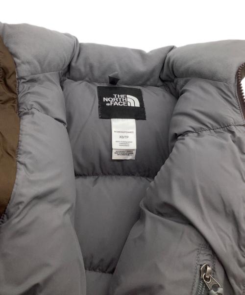 THE NORTH FACE（ザ ノース フェイス）THE NORTH FACE (ザ ノース フェイス) ヌプシダウンジャケット ブラウン サイズ:XSの古着・服飾アイテム