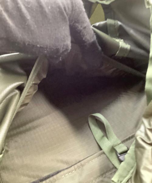 THE NORTH FACE（ザ ノース フェイス）THE NORTH FACE (ザ ノース フェイス) バックパック　TELLUS 45 カーキの古着・服飾アイテム