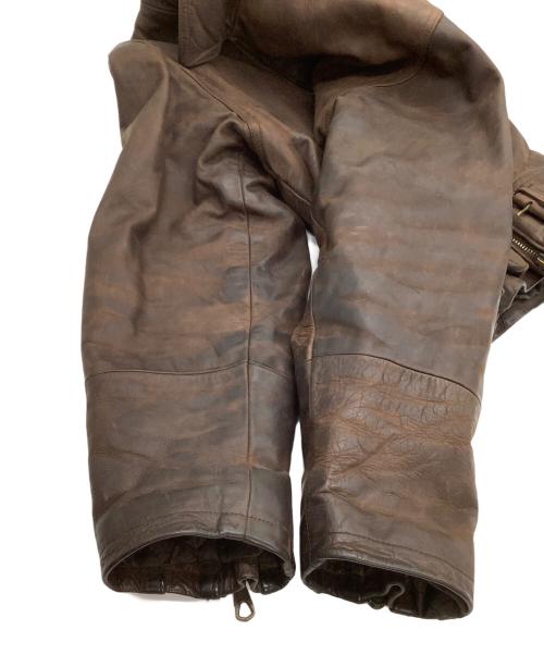 Antica Pelleria（アンティカ・ペッレリーア）Antica Pelleria (アンティカ・ペッレリーア) レザージャケット ブラウン サイズ:48の古着・服飾アイテム